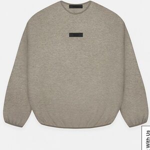 FEAR OF GOD ESSENTIALS
Heather Grey Crew Neck - XXS